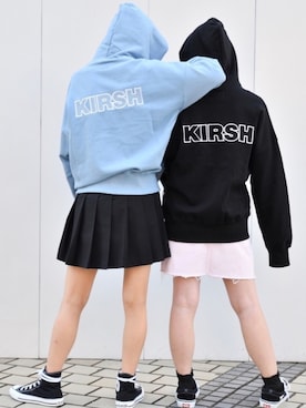 「KIRSH（キルシー）のアイテム」を使った、kirshさん（レディース・162cm）の春コーディネート