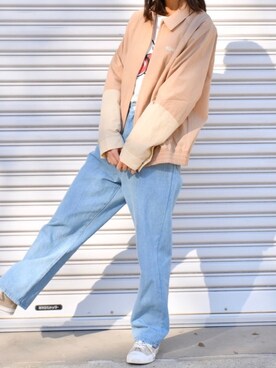 「KIRSH（キルシー）のアイテム（ジャケット/アウター）」を使った、kirshさん（レディース・162cm）の春コーディネート
