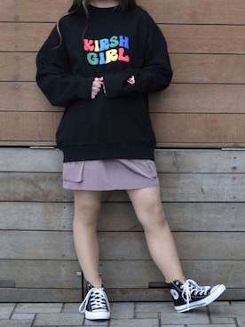 「KIRSH（キルシー）のアイテム」を使った、kirshさん（レディース・162cm）の春コーディネート