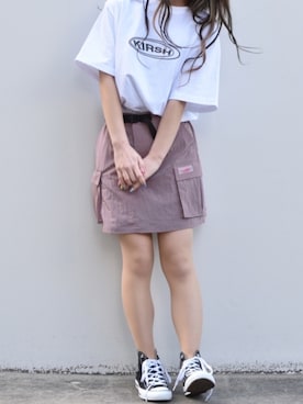 「KIRSH（キルシー）のアイテム」を使った、kirshさん（レディース・162cm）の春コーディネート