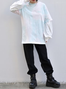 「KIRSH（キルシー）のアイテム」を使った、kirshさん（レディース・162cm）の春コーディネート