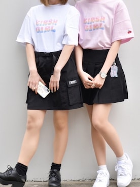 「KIRSH（キルシー）のアイテム」を使った、kirshさん（レディース・162cm）の春コーディネート