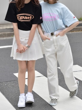 「KIRSH（キルシー）のアイテム」を使った、kirshさん（レディース・162cm）の春コーディネート