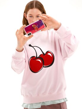 「KIRSH（キルシー）のアイテム（スマホケース/カバー）」を使った、kirshさん（レディース・162cm）の冬コーディネート