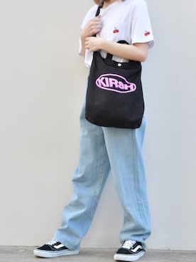「KIRSH（キルシー）のアイテム」を使った、kirshさん（レディース・162cm）の春コーディネート