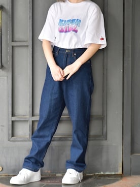 「KIRSH（キルシー）のアイテム」を使った、kirshさん（レディース・162cm）の春コーディネート