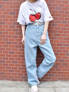 「KIRSH（キルシー）のアイテム」を使った、kirshさん（レディース・162cm）の春コーディネート