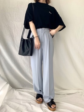 「KIRSH（キルシー）のアイテム」を使った、kirshさん（レディース・162cm）の夏コーディネート