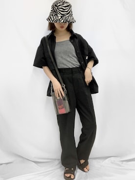 「KIRSH（キルシー）のアイテム（スマホケース/カバー）」を使った、kirshさん（レディース・162cm）の夏コーディネート