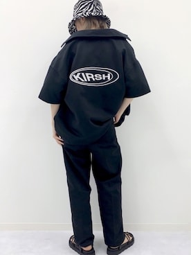 「KIRSH（キルシー）のアイテム」を使った、kirshさん（レディース・162cm）の夏コーディネート