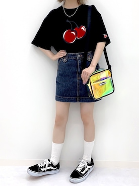 「KIRSH（キルシー）のアイテム」を使った、kirshさん（レディース・162cm）の夏コーディネート