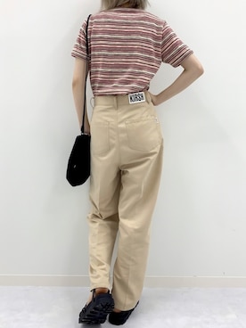 「KIRSH（キルシー）のアイテム」を使った、kirshさん（レディース・162cm）の夏コーディネート