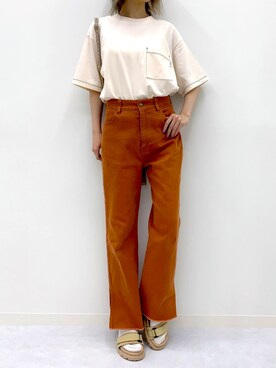 「KIRSH（キルシー）のアイテム」を使った、kirshさん（レディース・162cm）の夏コーディネート