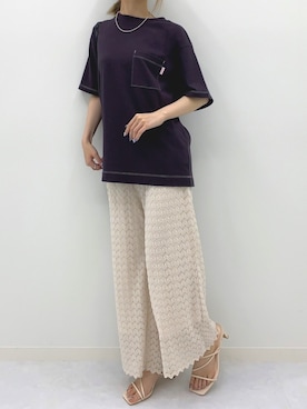 「KIRSH（キルシー）のアイテム」を使った、kirshさん（レディース・162cm）の夏コーディネート