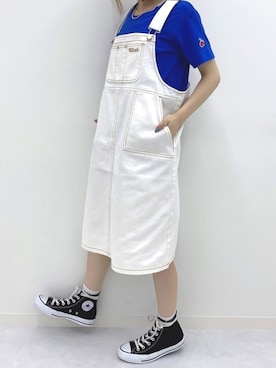 「KIRSH（キルシー）のアイテム（ワンピース/ドレス）」を使った、kirshさん（レディース・162cm）の夏コーディネート