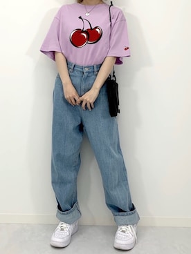 「KIRSH（キルシー）のアイテム」を使った、kirshさん（レディース・162cm）の夏コーディネート