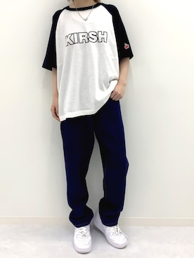 「KIRSH（キルシー）のアイテム」を使った、kirshさん（レディース・162cm）の夏コーディネート