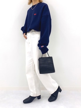 「KIRSH（キルシー）のアイテム」を使った、kirshさん（レディース・162cm）の夏コーディネート