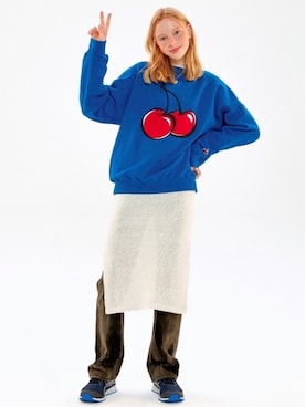 「KIRSH（キルシー）のアイテム」を使った、kirshさん（レディース・162cm）の夏コーディネート