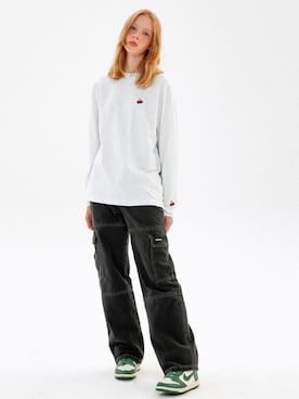 「KIRSH（キルシー）のアイテム」を使った、kirshさん（レディース・162cm）の夏コーディネート