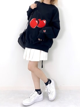 「KIRSH（キルシー）のアイテム」を使った、kirshさん（レディース・162cm）の夏コーディネート