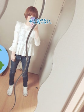 やぶさかさん（レディース・160cm）の春コーディネート