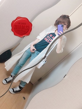 やぶさかさん(レディース・160cm)の春コーディネート
