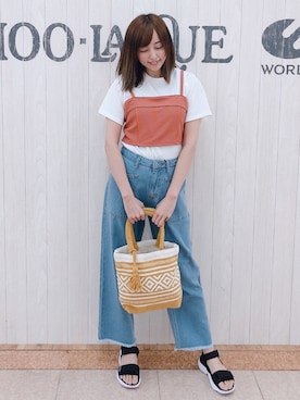 ぽんたさん（レディース・164cm）の春コーディネート