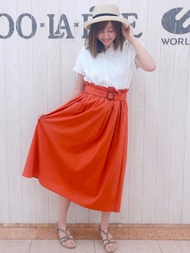 ぽんたさん（レディース・164cm）の春コーディネート