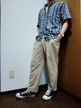ぴろんちゅさん(メンズ・166cm)の夏コーディネート