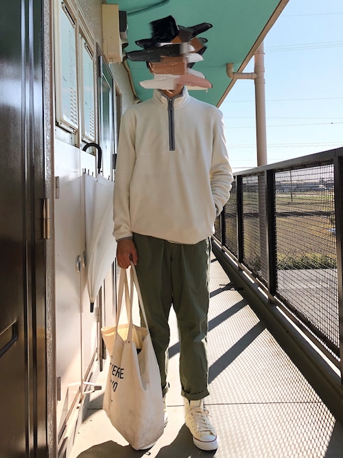 今飯食ってます ユニクロのその他アウターを使ったコーディネート Wear