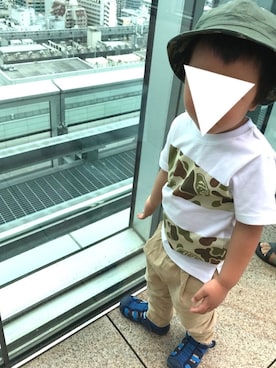 satoさん（キッズ・90cm）の夏コーディネート