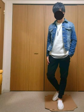 「YEVS（イーブス）のアイテム（トップス）」を使った、M.Kさん（メンズ・175cm）の冬コーディネート