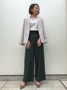 山口（yamaguchi）さん（レディース・156cm）の夏コーディネート