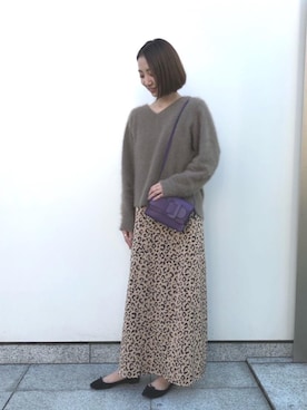 山口（yamaguchi）さん（レディース・156cm）の秋コーディネート