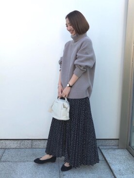 山口（yamaguchi）さん（レディース・156cm）の秋コーディネート