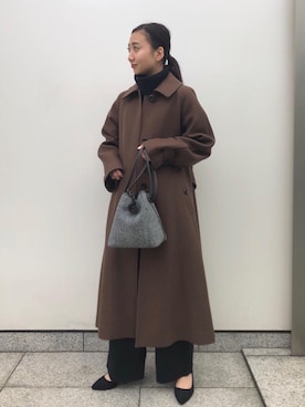 「BRACTMENT（ブラクトメント）のアイテム（ジャケット/アウター）」を使った、山口（yamaguchi）さん（レディース・156cm）の冬コーディネート