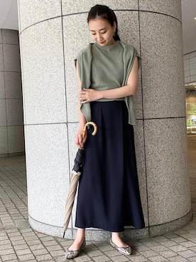 山口（yamaguchi）さん（レディース・156cm）の夏コーディネート