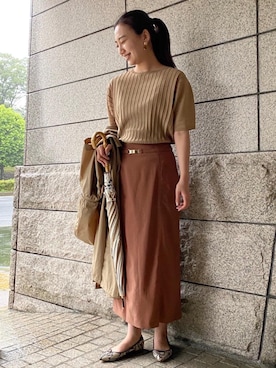 山口（yamaguchi）さん（レディース・156cm）の夏コーディネート