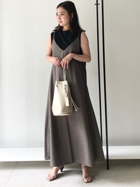 山口(yamaguchi)さん(レディース・156cm)の夏コーディネート