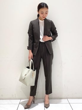 山口(yamaguchi)さん(レディース・156cm)の秋コーディネート