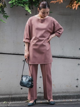 山口（yamaguchi）さん（レディース・156cm）の秋コーディネート