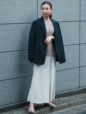 山口（yamaguchi）さん（レディース・156cm）の秋コーディネート