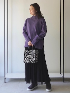 山口（yamaguchi）さん（レディース・156cm）の秋コーディネート