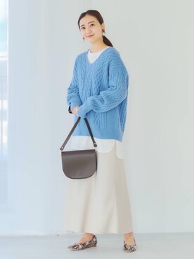 山口（yamaguchi）さん（レディース・156cm）の秋コーディネート