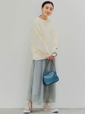 山口（yamaguchi）さん（レディース・156cm）の冬コーディネート