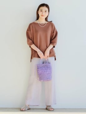 山口(yamaguchi)さん(レディース・156cm)の春コーディネート