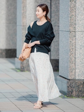 山口(yamaguchi)さん(レディース・156cm)の春コーディネート