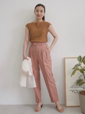 山口（yamaguchi）さん（レディース・156cm）の春コーディネート