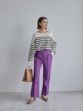 山口（yamaguchi）さん（レディース・156cm）の秋コーディネート